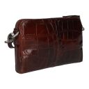 BURKELY dámská kožená minikabelka Cool Colbie 1000445.29.97 burgundy zadní strana