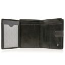 Castelijn & Beerens Dámská kožená peněženka RFID 425420 černá otevřená