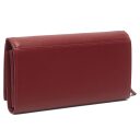 The Chesterfield Brand dámská kožená peněženka RFID Arvento C08.054704 červená zadní strana