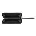 Bugatti dámská kožená peněženka RFID Black Magic 49127001 černá otevřená