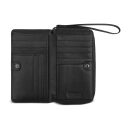 Bugatti dámská kožená peněženka RFID Black Magic 49127401 černá přihrádky