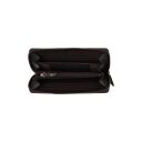 The Chesterfield Brand dámská kožená peněženka RFID Cantara C08.054601 hnědá otevřená
