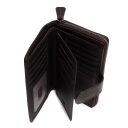 Dámská kožená RFID peněženka The Chesterfield Brand Charlotte hnědá C08.050401 - sloty na karty