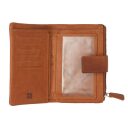 The Chesterfield Brand Dámská kožená peněženka RFID Landau C08.050331 koňaková - otevřená