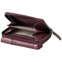 aunts & uncles Dámská kožená peněženka RFID Grandma´s Luxury Club Lotta 42204-168 vínově červená přihrádka na mince