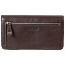 aunts & uncles Dámská kožená peněženka RFID Grandma´s Luxury Club Mabel 42228-113 hnědá zadní strana