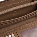 The Chesterfield Brand Dámská kožená peněženka RFID Mirelle béžová rfid