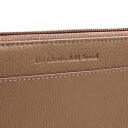 The Chesterfield Brand Dámská kožená peněženka RFID Mirelle béžová logo