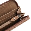 The Chesterfield Brand Dámská kožená peněženka RFID Mirelle béžová na mince