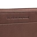 The Chesterfield Brand Dámská kožená peněženka RFID Mirelle hnědá logo