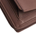 The Chesterfield Brand Dámská kožená peněženka RFID Mirelle hnědá detail