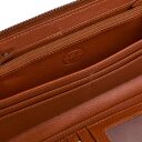 The Chesterfield Brand Dámská kožená peněženka RFID Mirelle koňaková rfid