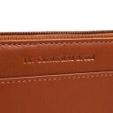 The Chesterfield Brand Dámská kožená peněženka RFID Mirelle koňaková logo