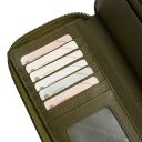 The Chesterfield Brand Dámská kožená peněženka RFID Mirelle olivová na karty