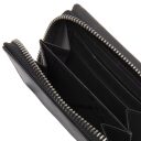 Dámská kožená peněženka RFID Sorraia C08.052100 černá kapsa na zip