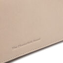 The Chesterfield Brand Dámská kožená peněženka RFID Valetta C08.062606 smetanová logo