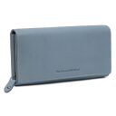 The Chesterfield Brand Dámská kožená peněženka RFID Valetta C08.062615 světle modrá