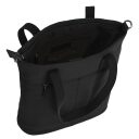 DANIEL RAY dámská kožená shopper kabelka Ulverstone DRL18.1593.00 černá otevřená