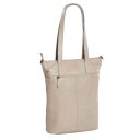 DANIEL RAY dámská kožená shopper kabelka Ulverstone  DRL18.1593.06 béžová zadní strana