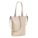 DANIEL RAY dámská kožená shopper kabelka Ulverstone  DRL18.1593.06 béžová