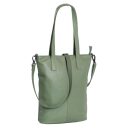 Dámská kožená shopper kabelka Ulverstone DRL18.1593.52 zelená