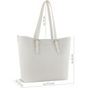 Bugatti Dámská shopper kabelka Ella L 493625S50 béžová rozměry
