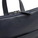 The Chesterfield Brand dámský kožený batoh do města Elara C58.034810 tmavě modrý logo