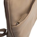 The Chesterfield Brand dámský kožený batoh do města Elara  C58.034839 béžový přední přihrádka