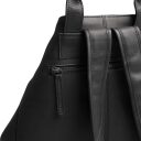 The Chesterfield Brand Dámský kožený batoh do města Manchester C58.014100 černá zadní přihrádka