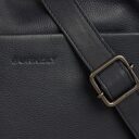 Kožený kabelko-batoh Just Jolie 1000318.84.31 modrý - detail loga značky BURKELY