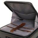 The Chesterfield Brand Kabinový kufr na notebook C21.600138 Zuna+ tmavě šedý přední přihrádka