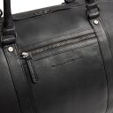 The Chesterfield Brand Kožená cestovní taška - weekender Amaris C20.006500 černá malá přihrádka