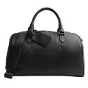 The Chesterfield Brand Kožená cestovní taška - weekender  C20.007000 Liam II černá