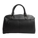 The Chesterfield Brand Kožená cestovní taška - weekender  C20.007000 Liam II černá zadní strana