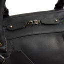 The Chesterfield Brand Kožená cestovní taška - weekender  C20.007000 Liam II černá dvoucestný zip
