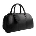 The Chesterfield Brand Kožená cestovní taška - weekender  C20.007000 Liam II černá přední strana
