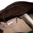 The Chesterfield Brand Kožená cestovní taška - weekender C20.007001 Liam II hnědá vnitřní přihrádky