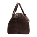 The Chesterfield Brand Kožená cestovní taška - weekender C20.007001 Liam II hnědá boční náhled