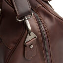 The Chesterfield Brand Kožená cestovní taška - weekender C20.007001 Liam II hnědá detail přezka