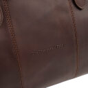 The Chesterfield Brand Kožená cestovní taška - weekender C20.007001 Liam II hnědá logo