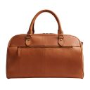 The Chesterfield Brand Kožená cestovní taška - weekender  C20.007031 Liam II koňak zadní strana