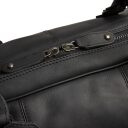 The Chesterfield Brand Kožená cestovní taška - weekender C20.007100 William II černá dvoucestný zip