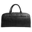 The Chesterfield Brand Kožená cestovní taška - weekender C20.007100 William II černá zadní strana