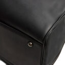 The Chesterfield Brand Kožená cestovní taška - weekender C20.007100 William II černá detail