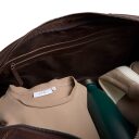 The Chesterfield Brand Kožená cestovní taška - weekender C20.007101 William II hnědá vnitřní přihrádky