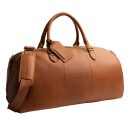 The Chesterfield Brand Kožená cestovní taška - weekender C20.007131 William II koňak přední strana