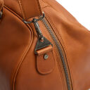 The Chesterfield Brand Kožená cestovní taška - weekender C20.007131 William II koňak detail přezka