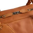 The Chesterfield Brand Kožená cestovní taška - weekender C20.007131 William II koňak dvoucestný zip