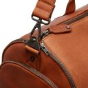 The Chesterfield Brand Kožená cestovní taška - weekender Finlay C20.005631 koňaková zapínání