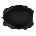 The Chesterfield Brand Kožená cestovní taška - weekender Rivaro C20.006100 černá otevřená